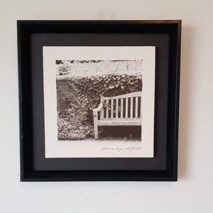 Framed Art "Nature Can Be Your Best Friend" Nature Scene